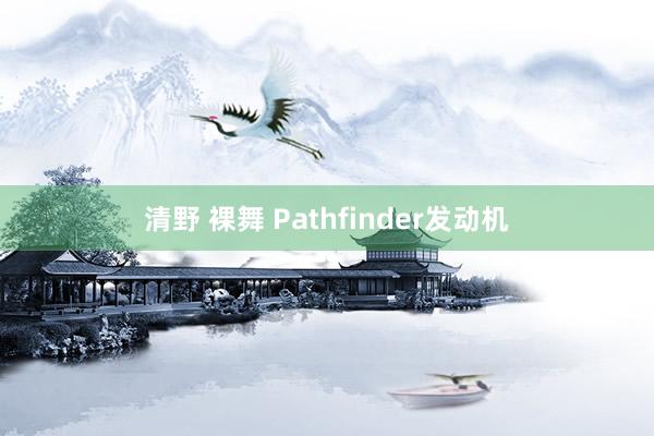 清野 裸舞 Pathfinder发动机